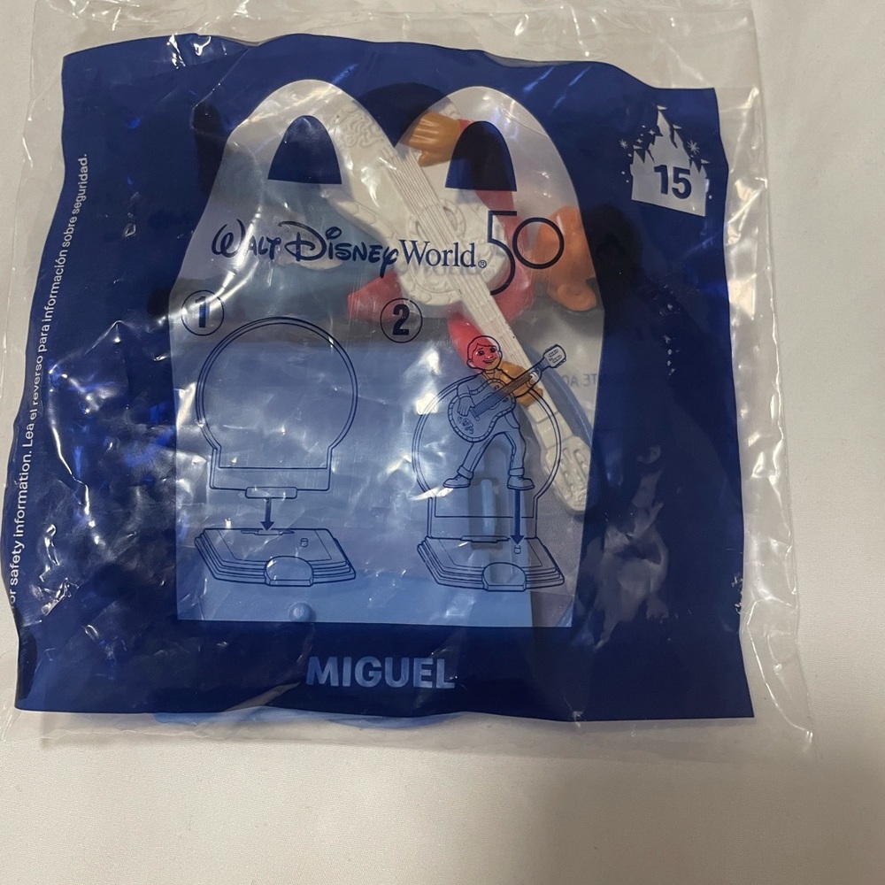 Walt Disney World 50th Anniversary #15 Miguel McDonald's Happy Meal Toy